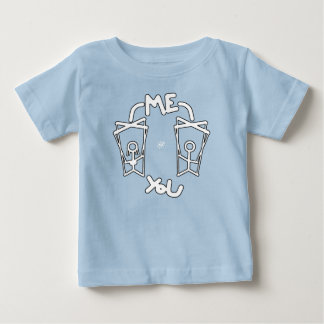 Barn vs föräldrars dynamik skämt baby T-Shirt