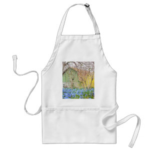 Barn Vuxen Apron Förkläde