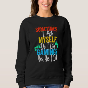 Barn Vuxna Spelare Frågar Gillar Jag Spel Ja Till  T Shirt