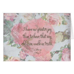 Barn Walk i Truth Hälsningskort