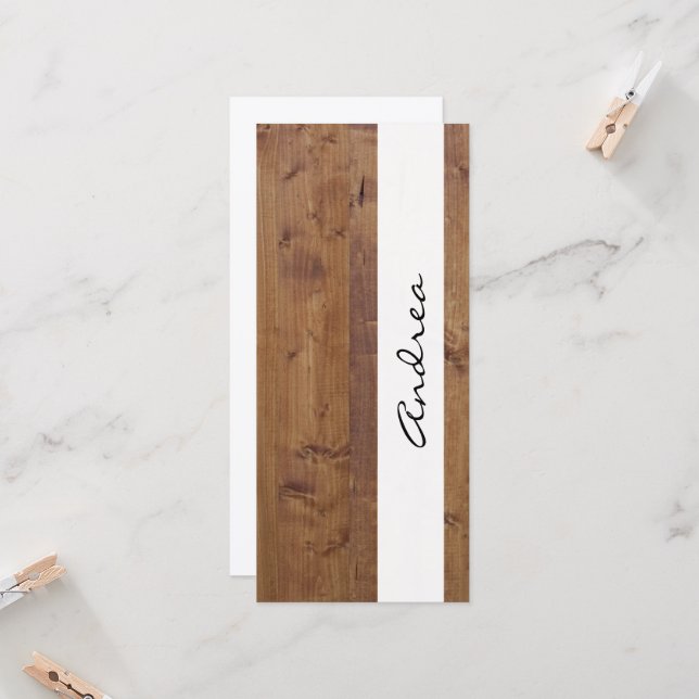 Barn Wall, Wood, Wooden Boards, ditt namn (Fram/Back In Situ)