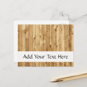Barn Wall, Wood, Wooden Boards, Planks, Rustic Vykort