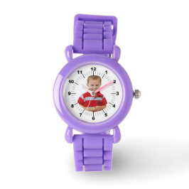 Barn Watch - Personlig - Lila Armbandsur