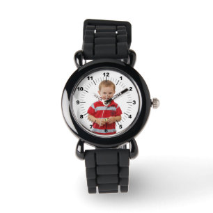 Barn Watch - Personlig - Silver Glitter Armbandsur