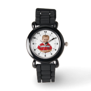 Barn Watch - Personlig - Silver Glitter Armbandsur