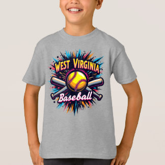 Barn West Virginia Baseboll T-Shirt