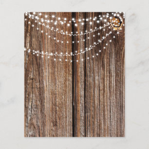 Barn Wood & Ljus Rustic Scrapbook Papper