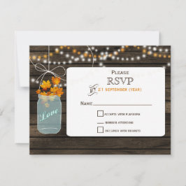 Barn wood Mason burk faller bröllop OSA