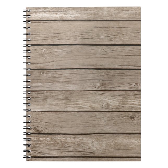 Barn Wood Panels Anteckningsbok (Framsidan)