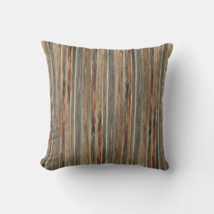 Barn Wood Print Pillow Kudde