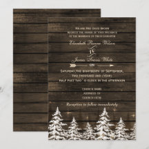 Barn wood Rustic Gräs träd Winter Wedding