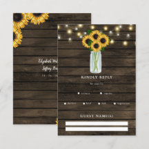 Barn Wood String Ljus Sunblommor