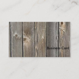 Barn Wood Visitkort