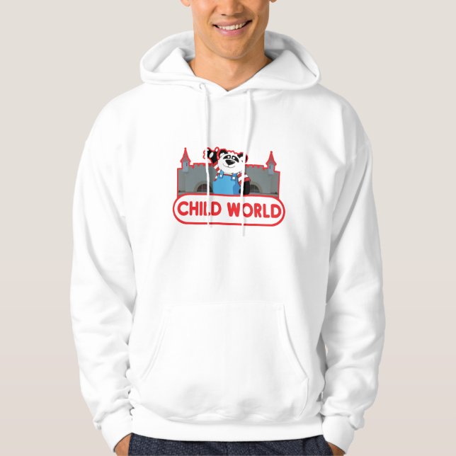 Barn World Retro Hooded Sweatshirt (Framsida)