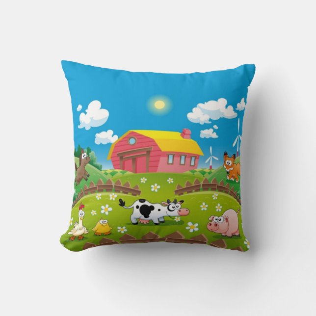 Barn Yard Friends Kudde (Framsida)