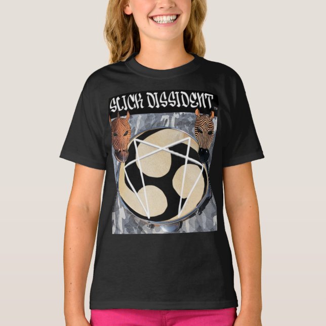 Barn Zebröder T-shirt (Framsida)