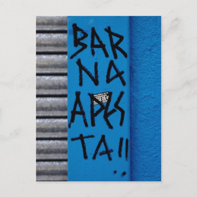 Barna apesta! vykort (Framsida)