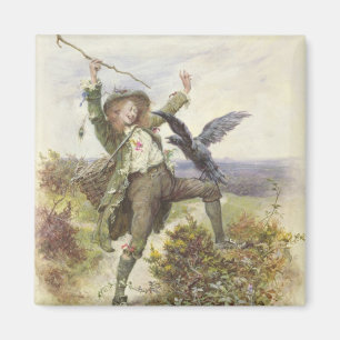 Barnaby Rudge och det korpsvarta fattandet Magnet
