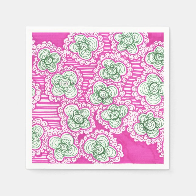 Barnacles och Brussel Sprouts Pappersservett (Framsidan)