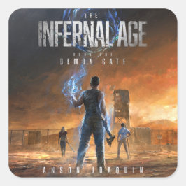 Barnåldern: Demon Grind Sticker Fyrkantigt Klistermärke