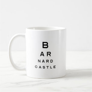 Barnard Castle Eyetest Joke Kaffemugg