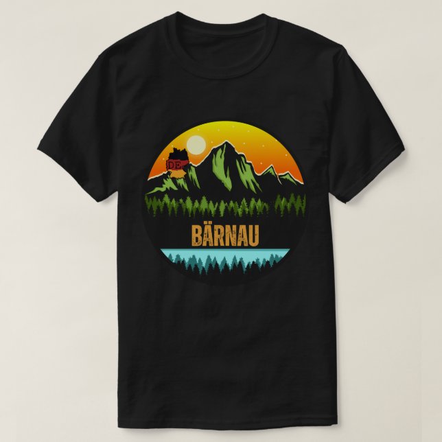 Bärnau, Tyskland T Shirt (Design framsida)