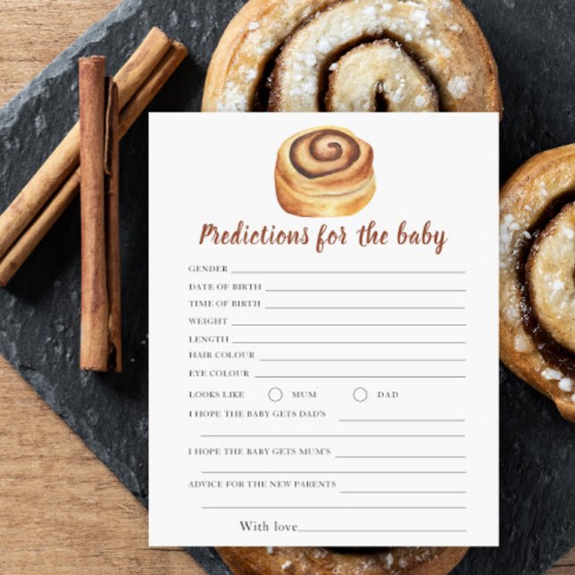 Barnbaby shower - förutsägelser och råd baby (Skapare uppladdad)