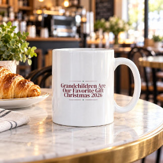Barnbarn Är Vår Favoritpresent Julmugg Kaffemugg