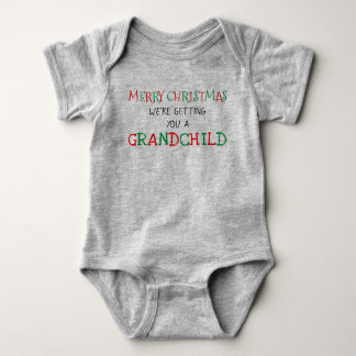Barnbarn för jul t-shirt