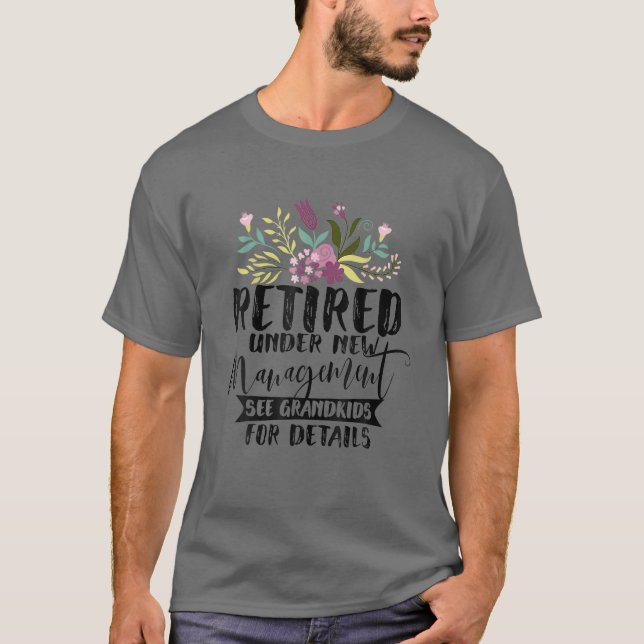 Barnbarn Funny Pension T Shirt (Framsida)