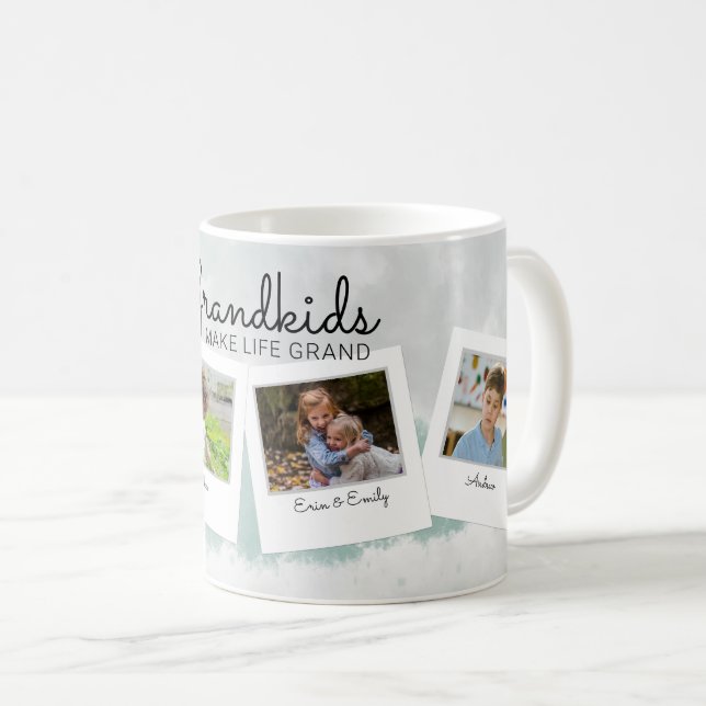 Barnbarn Gör livets gamföräldrar Kaffemugg (Framsida höger)