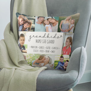 Barnbarn Make Life Grand 8 Photo Personlig Kudde