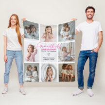 Barnbarn Make Life Grand Grandma 8-Photo Anpassnin