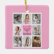 Barnbarn Make Life Grand Grandma 8-Photo Anpassnin