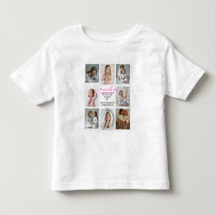 Barnbarn Make Life Grand Grandma 8-Photo Anpassnin T Shirt