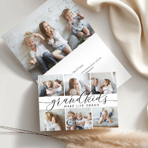 Barnbarn Make Life Grand Photo Kort