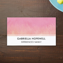 Barnbarnbarn Barn Professionell för dagvård Visitkort