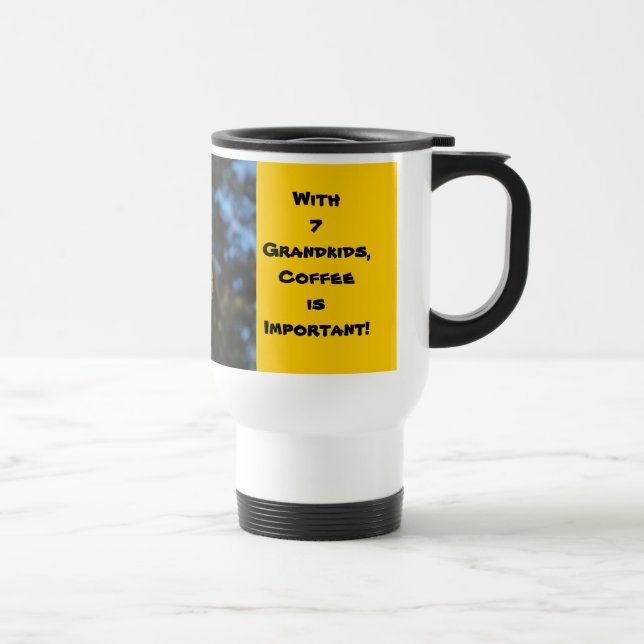 Barnbarns kaffe är viktiga anpassade muggar (Höger)