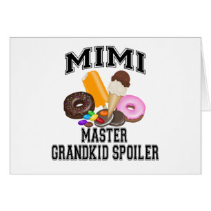 Barnbarns-Spoiler Mimi Hälsningskort