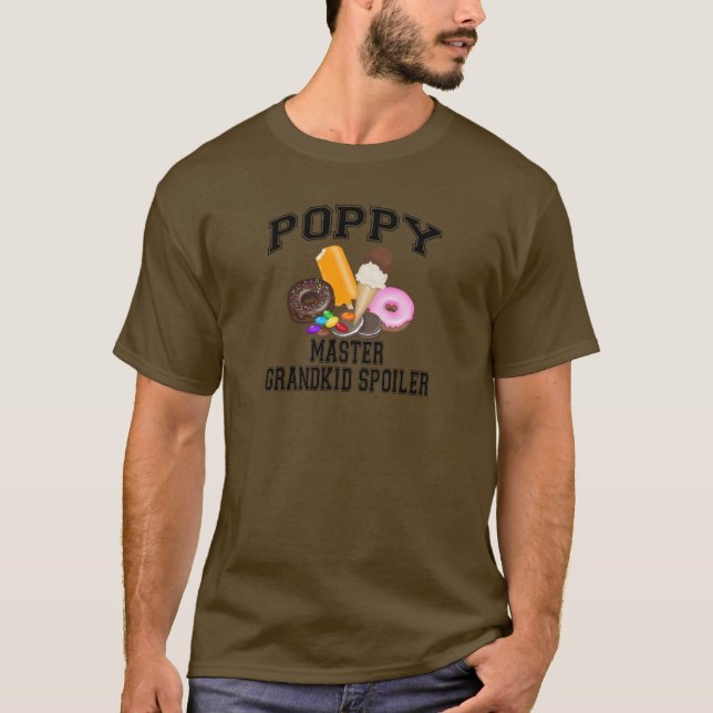 Barnbarns-Spoiler Poppy Tee Shirt (Framsida)