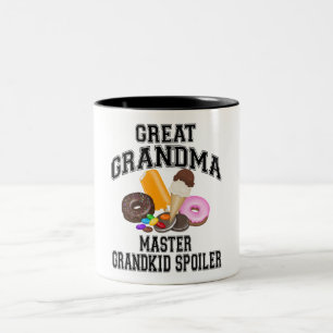 Barnbarns spoiler stor farmor Två-Tonad mugg