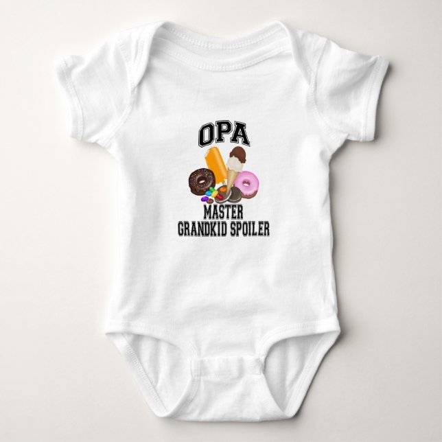 Barnbarnsförstörande farfar t shirt (Framsida)