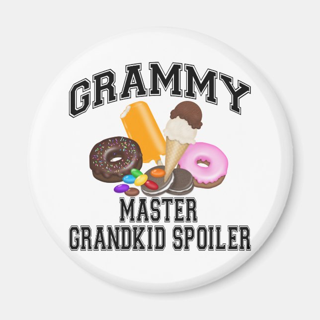 Barnbarnsförstörande Grammy Magnet (Framsidan)