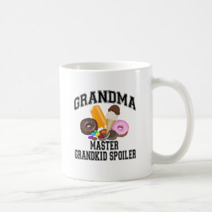 Barnbarnsförstörande mormor kaffemugg