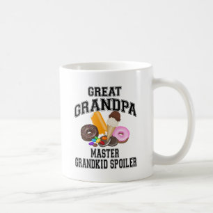 Barnbarnsförstörande superfarfar kaffemugg