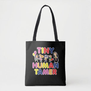 Barnbarnvakt vid Tiny Human Tamer Daycare Tygkasse