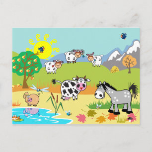 barnbild vykort