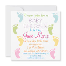 Barnbildsinbjudningar för fotoutskrifter i baby