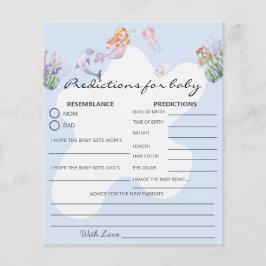 Barnbildsspel för att förutsäga Sjöjungfru