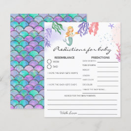 Barnbildsspel för Sjöjungfru av vattenfärg